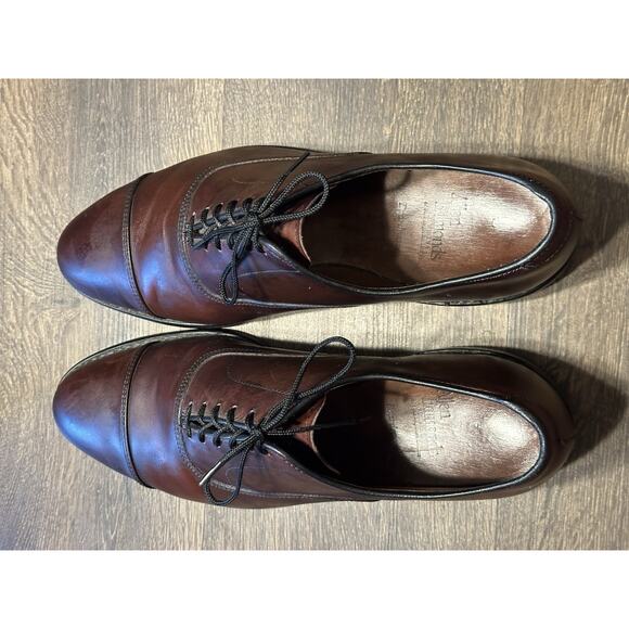 Allen Edmonds Burgundy Oxblood Mens Dress Shoes Boardroom US 10.5 Inch Oxfords main image 4